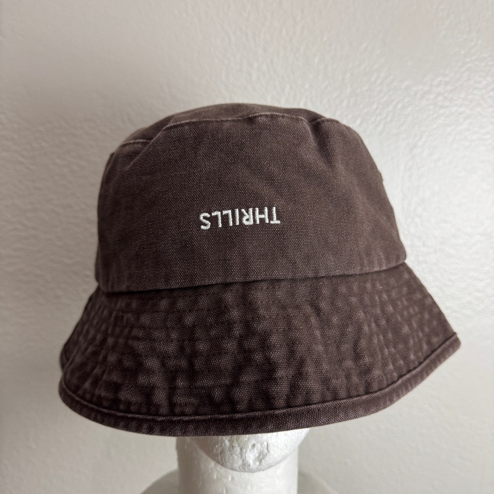 Thrills Minimal Bucket Hat Postal Brown OSFM